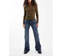 Cotton On - Jeans bootcut a vita bassa blu teardrop 4
