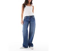 Cotton On - Jeans dritti a vita bassa blu river 6