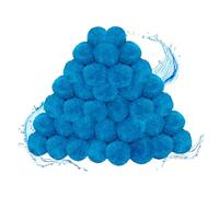 Cotton Pool Filter Balls, Polysphere Water Cleaning Media, Lightweight Reusable Alternative to Sand for Swimming Pump System, Efficient Backyard Filtration Accessory for ClearWater