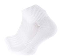 Cotton Prime 6 Paia Calze da Sport Quarter uomini e donne - Bianco, Nero o Grigio