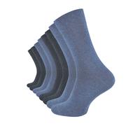 Cotton Prime Calzino 'COMFORT' blu / grigio scuro Uomo Cotton Prime 43-46