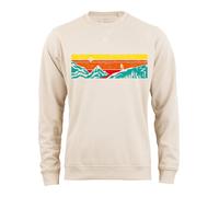 Cotton Prime Felpa 'Let's Hiking' beige / blu / giallo / arancione Uomo Cotton Prime M