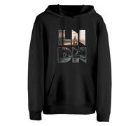 Cotton Prime Felpa 'Skyline London - Weltenbummler' nudo / antracite / nero / bianco Uomo Cotton Prime S