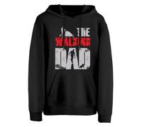 Cotton Prime Felpa 'The Walking Dad' grigio / rosso / nero Uomo Cotton Prime XL