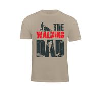 Cotton Prime Maglietta 'The Walking Dad' beige / rosso / nero Uomo Cotton Prime S beige / rosso / nero