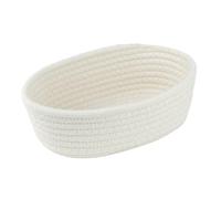 Cotton Rope Basket, Washable Woven Organizer for Nursery, Laundry, and Storage, Handmade Non-Woven Basket for Family, Friends, and Colleagues