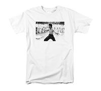 Cotton Soul Bruce Lee Battle - Maglietta da uomo, colore: Bianco, bianco