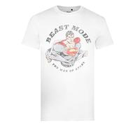 Cotton Soul DC Comics Beast Mode - Maglietta da uomo, colore: Bianco, bianco, S