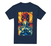 Cotton Soul Deadpool & Wolverine Deadpool & Wolverine Best Bubs maglietta unisex, blu navy, Marina Militare, M