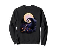 COTTON SOUL Felpa The Nightmare Before Christmas Poster Nero Unisex Adulti S