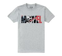COTTON SOUL Marvel Venom Window Mens T Shirt, Grey Heather