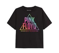 Cotton Soul Pink Floyd Gradient - Maglietta da ragazza, colore: Nero, Nero , XL