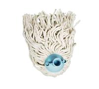 Cotton String Mop Head - Heavy Duty Looped End Replacement, High Absorbency Stain Removal Tool | Commercial Grade Floor Scrubber, Industrial Cleaning Supply For Kitchen