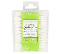 Cotton Swabs Con Punta Di Precisione Organica 100 Pezzi Di Sky Organics