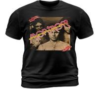 Cotton Unisex T Shirt The Very Best of Montrose Album Tee Ronnie Montrose Black XXL