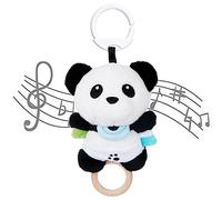 COTTONBEBE Carillon Neonati, Panda Carillon Lullaby Peluche con Una Dolce Melodia,da Appendere, Giocattolo per Neonato e Bambini 0+ MES