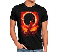 CottonCloud Guts No Die T-Shirt da Uomo Anime Manga Berserk Cosplay, Dimensione:XL