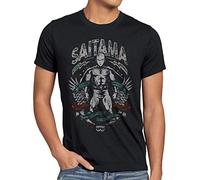 CottonCloud Saitama Crest T-Shirt da Uomo One Punch Anime Manga