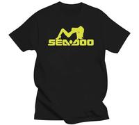 CottonT Shirt Men Tshirts s Sea Doo Seadoo Moto s Black Top Tees Funny Tee Shirt Men Graphic O Neck Short SLE Black XL Black XL Color L