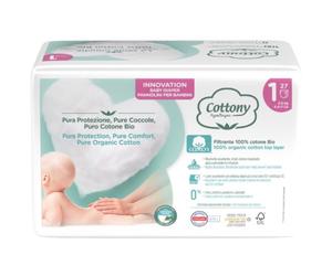 Cottony Pannolini usa e getta in bio-cotone 2-5 kg