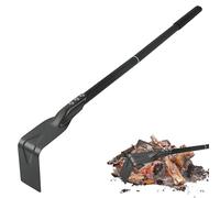 Cottura A Rastrello A Manico Lungo La Studia - Rastrello Per Il Fuoco, Strumento Di Pulizia Del Forno | BBQ CHARCOAL RAKE PER MANUTENZIONE DELLA GRIGLIE PIZZA, Estrazione Di Cenere Resistente Al Calor