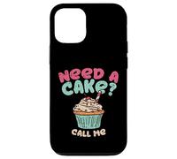 Cottura Bisogno Di Una Torta Chiamami Citazione Cupcake Pie Confetteria Custodia per iPhone 12/12 Pro