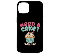 Cottura Bisogno Di Una Torta Chiamami Citazione Cupcake Pie Confetteria Custodia per iPhone 13