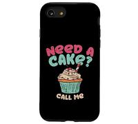 Cottura Bisogno Di Una Torta Chiamami Citazione Cupcake Pie Confetteria Custodia per iPhone SE (2020) / 7/8