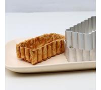 Cottura della crostata dell'uovo di mais del merletto della lega di alluminio Per la muffa con la forma non e del crisantemo, progettata per la pasta sfoglia, le torte, i biscotti ed i vari prodotti