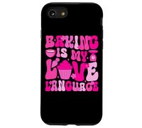 Cottura è il mio amore Lingua Cupcake Mixer Divertente Custodia per iPhone SE (2020) / 7/8