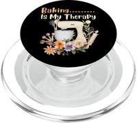 Cottura è la mia terapia Cucina Bake Lover Cooking Baker Citazione PopSockets PopGrip per MagSafe