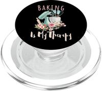 Cottura è la mia terapia Cucina Bake Lover Cooking Baker Citazione PopSockets PopGrip per MagSafe