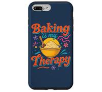 Cottura è la mia terapia Cucina Dolci Dolci Divertimento Culinario Custodia per iPhone 7 Plus/8 Plus