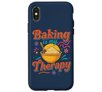 Cottura è la mia terapia Cucina Dolci Dolci Divertimento Culinario Custodia per iPhone X/XS