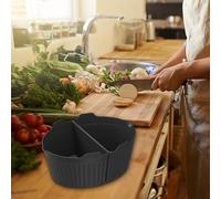 Cottura Multi Pasto con Fodere Divisori in Silicone per 6 Pentole Lente 8 Quart
