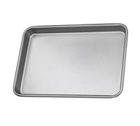 Cottura rettangolare durevole resistente resistente ad alta temperatura in acciaio inossidabile 3 dimensioni per cookie da forno verdure arrostite (S)
