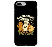 Cottura Spirits Bright Funny Holiday Baker Design Custodia per iPhone 7 Plus/8 Plus