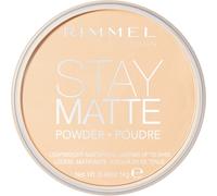 Coty Inc. RIMMEL Stay Matte - Cipria Compatta Per Il Viso N. 001 Transparent