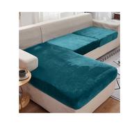 Couch Cushion Cover,Velvet L Shaped Couch Cushion Covers,Washable Sofa Cover