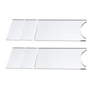 Couch Wall Spacer - 6 pezzi acrilici trasparenti per parete, Couchh Walls Stoppers, Scratch-Proof Filler Bumpers for Table Chair Cabinet Enhanced Airflow Prevents Fire Risks Household Safety