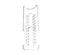 Couch Wall Spacer - Acrylic Clear Couch & Bed Stopper, Universal Behind Couchs Wall Spacers To Prevent Sliding For Maintain Outlet Access Prevent Walls Damage & Fire Hazards From Heaters