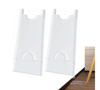 Couch Wall Spacer, Bed Stoppers Wall Bumpers Set Adjustable Acrylic Clear Non-Slip For Safety Protection Enhanced Airflow Sofa Cabinet Table Household Apartment