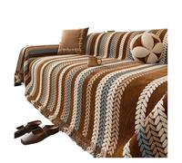 couchcover, Asciugamano for capelli retrò con motivo vento e sabbia, universale for quattro stagioni, stile popolare, coperta for divano a copertura totale, tessuto ,for home(Coffee color,180x460cm)