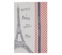 Coucke Asciugamano francese Cotton Jacquard Trocadero, 50,8 x 76,2 cm, rosso, 100% cotone