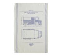 Coucke Strofinaccio stampato in cotone, CITROËN tipo H, 50 x 75 cm