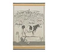 Coucke TNO-250-71189-000-CKE - Asciugamano in cotone jacquard, 50,8 x 76,2 cm, colore: Arancione, 50 x 75 cm