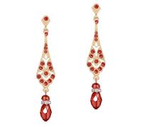 Coucoland Orecchini da donna in stile retrò anni '20, ispirati a Great Gatsby, 3.5 cm