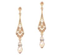 Coucoland Orecchini da donna in stile retrò anni '20, ispirati a Great Gatsby, 5.5 cm x 3.5 cm