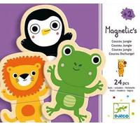 DJECO Calendari dell'Avvento Magneti E Giocattoli Magnetici Coucou, Multicolore, Small, DJE-006