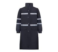 COUCOU Age Coraline Wybie Lovat Costume Cosplay Uomo Giacca Impermeabile Nero, XL